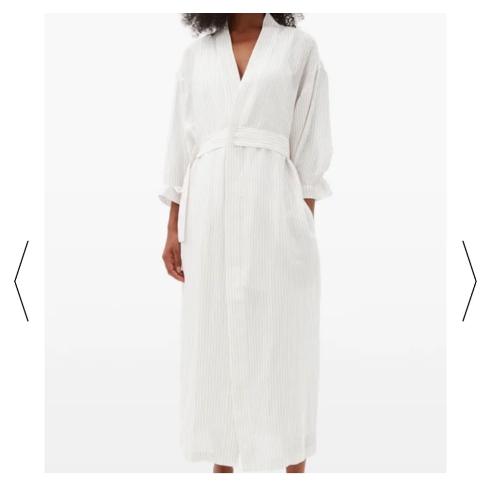 Lunya Resort style linen robe
